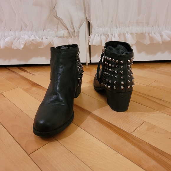 Aldo high heels studded boots - Picture 2 of 3
